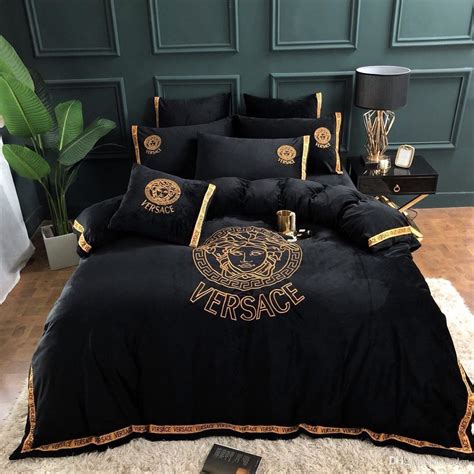 men versace king comforter set|Versace bedroom set for sale.